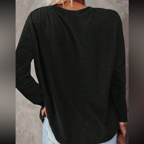 Plus size long sleeve comfy casual top - Picture 7 of 16
